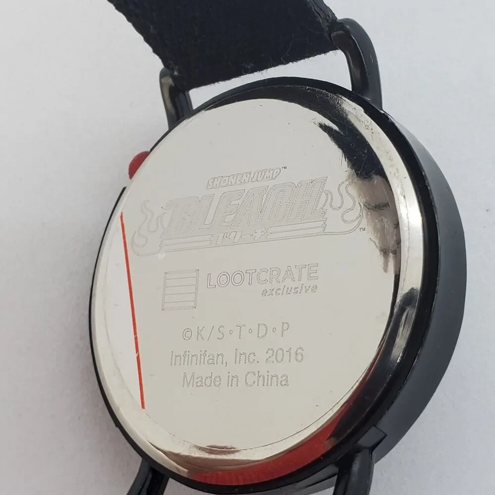 42MM Anime Bleach Shonen‎ Jump Ichigo Watch Loot Crate Exclusive New Battery
